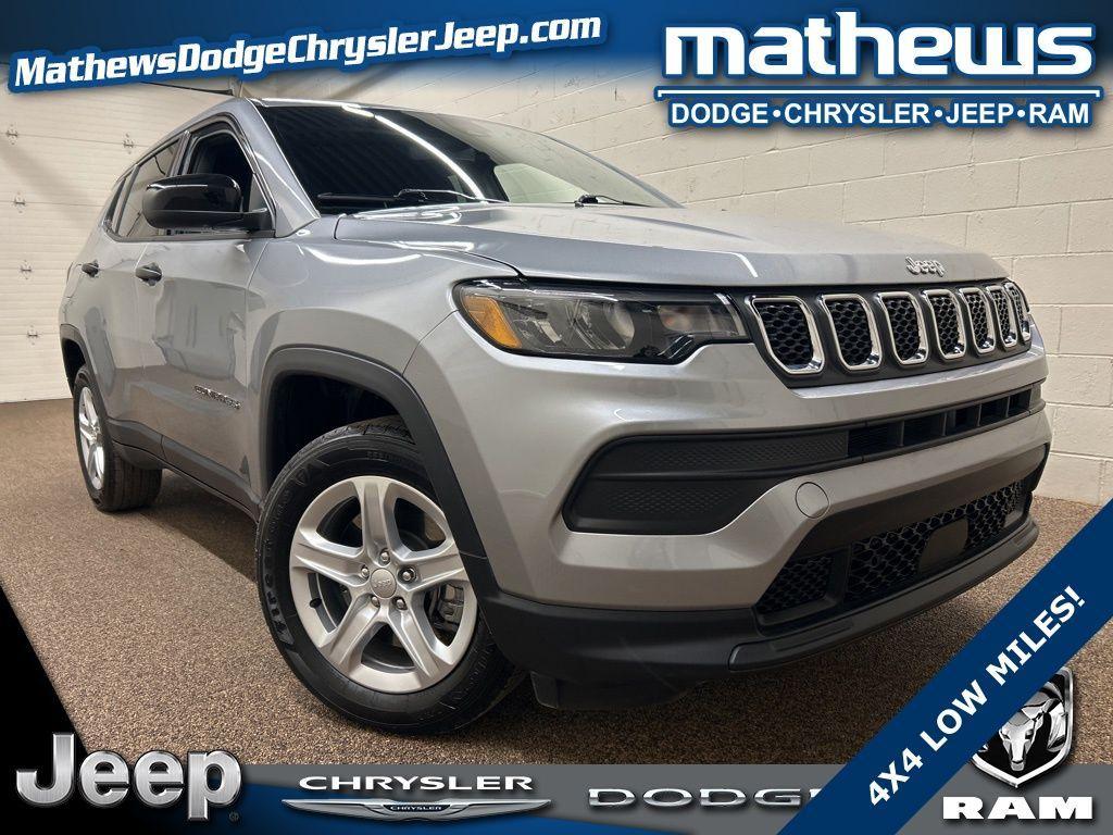 used 2024 Jeep Compass car, priced at $20,000