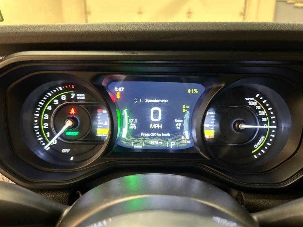 used 2025 Jeep Wrangler 4xe car, priced at $32,000