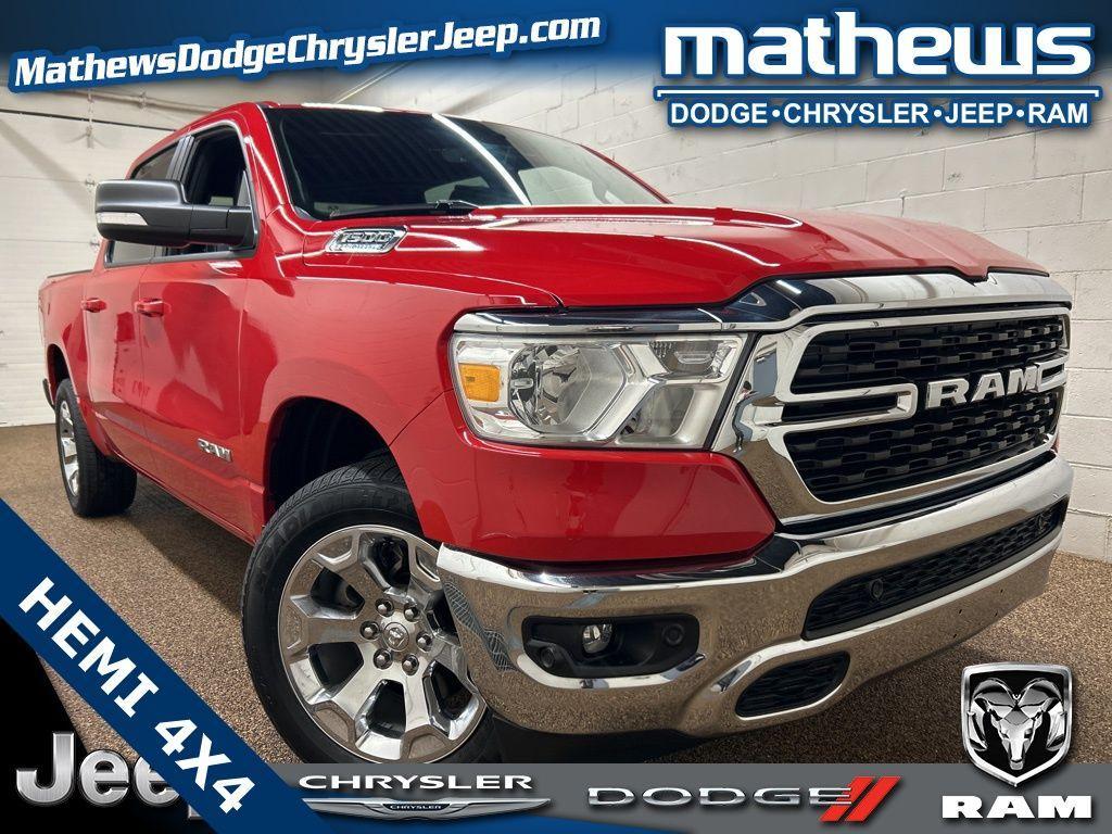 used 2022 Ram 1500 car, priced at $37,500