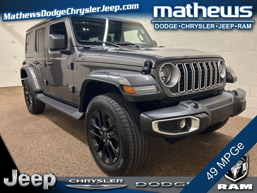 used 2025 Jeep Wrangler 4xe car, priced at $32,000