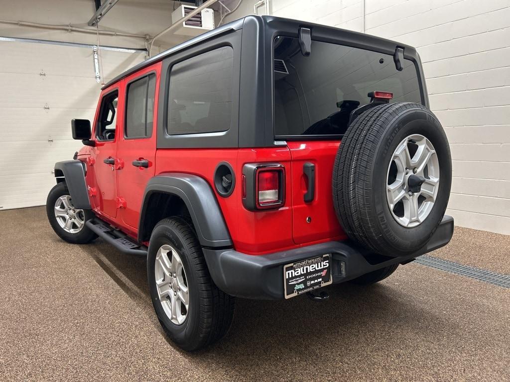 used 2018 Jeep Wrangler Unlimited car, priced at $27,000