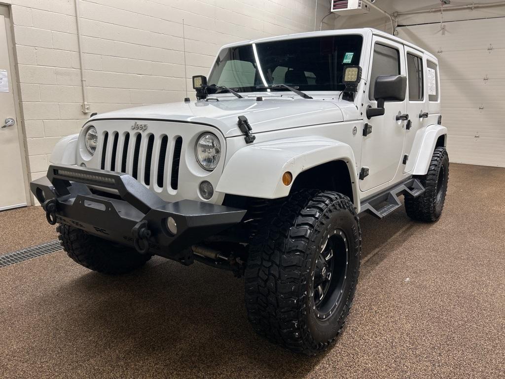 used 2015 Jeep Wrangler Unlimited car, priced at $19,500