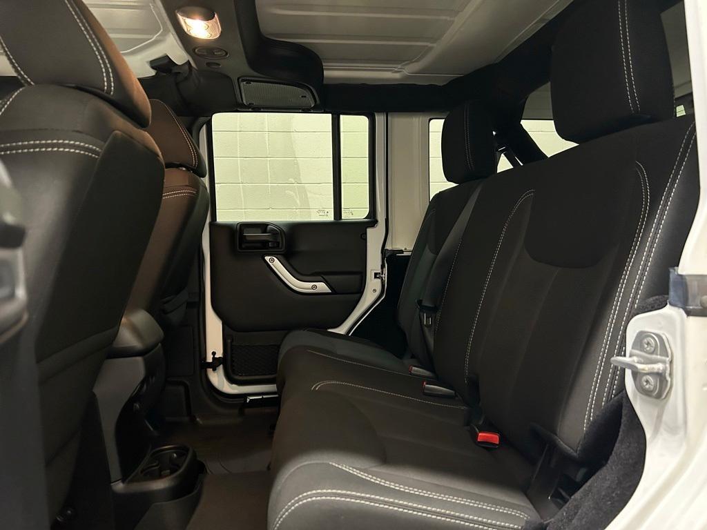 used 2015 Jeep Wrangler Unlimited car, priced at $19,500