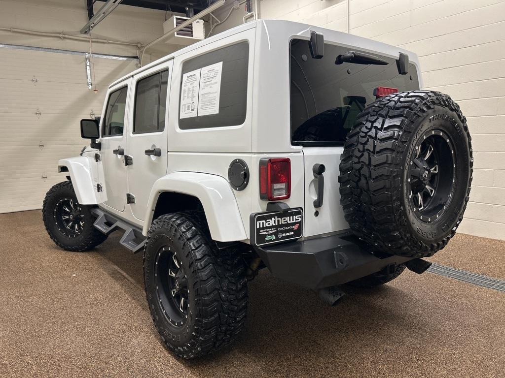 used 2015 Jeep Wrangler Unlimited car, priced at $19,500