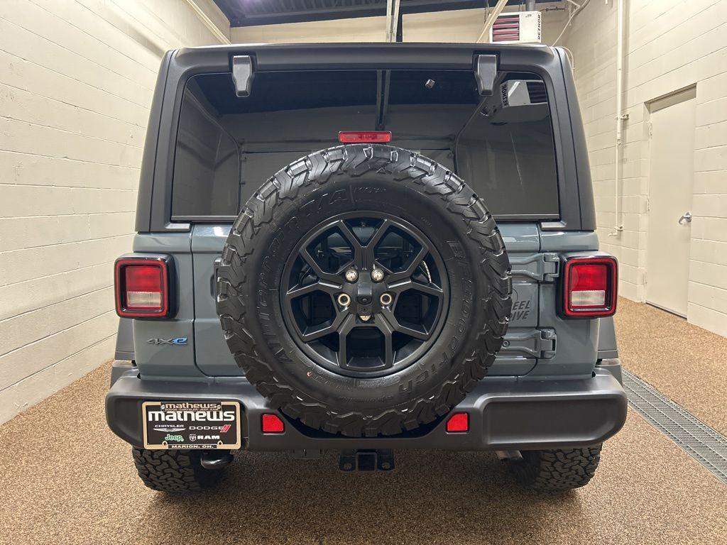 used 2025 Jeep Wrangler 4xe car, priced at $31,500