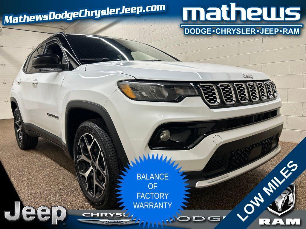 used 2025 Jeep Compass car, priced at $23,220