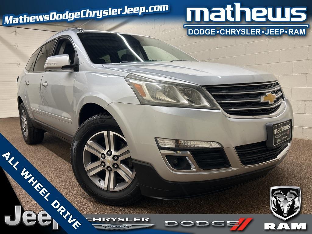 used 2015 Chevrolet Traverse car, priced at $10,000