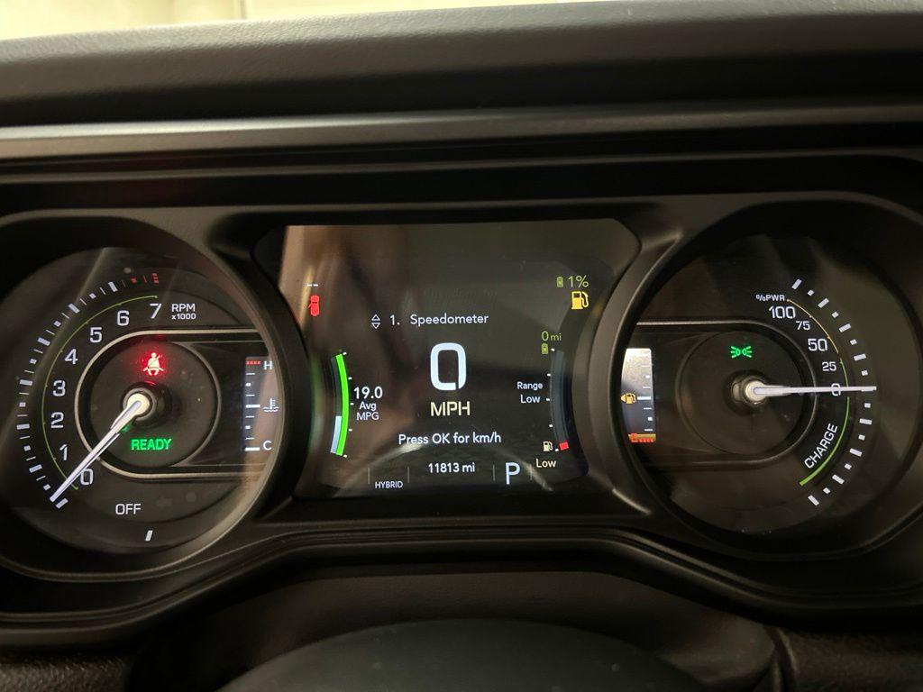 used 2025 Jeep Wrangler 4xe car, priced at $32,000