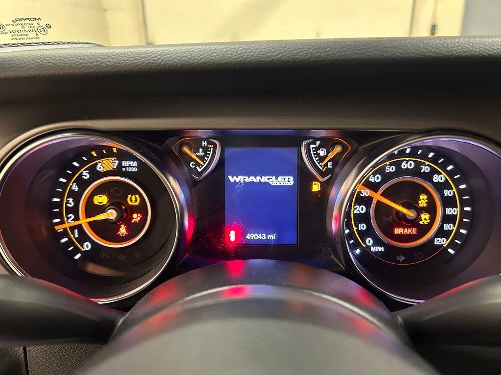 used 2022 Jeep Wrangler Unlimited car, priced at $26,602