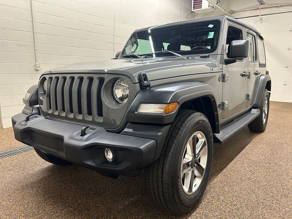 used 2022 Jeep Wrangler Unlimited car, priced at $26,602