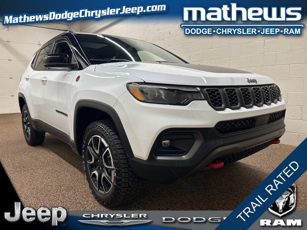 used 2024 Jeep Compass car, priced at $32,000