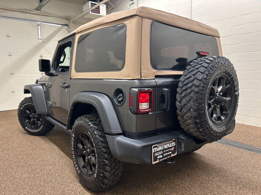 used 2022 Jeep Wrangler car, priced at $29,000