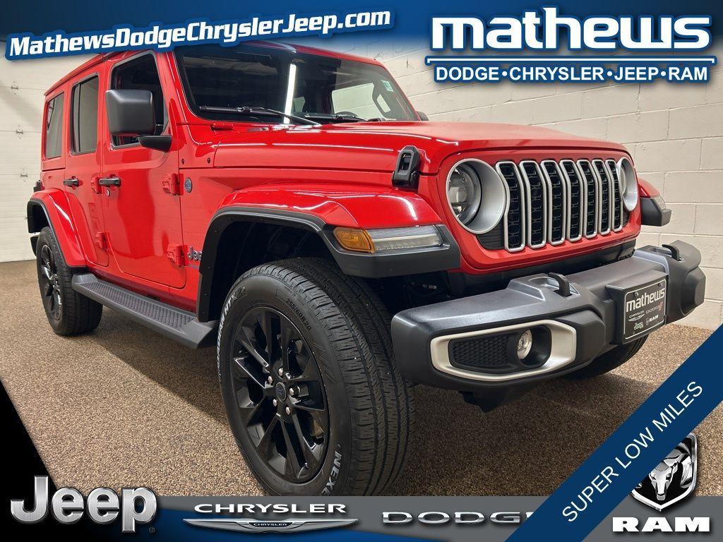 used 2025 Jeep Wrangler 4xe car, priced at $32,000