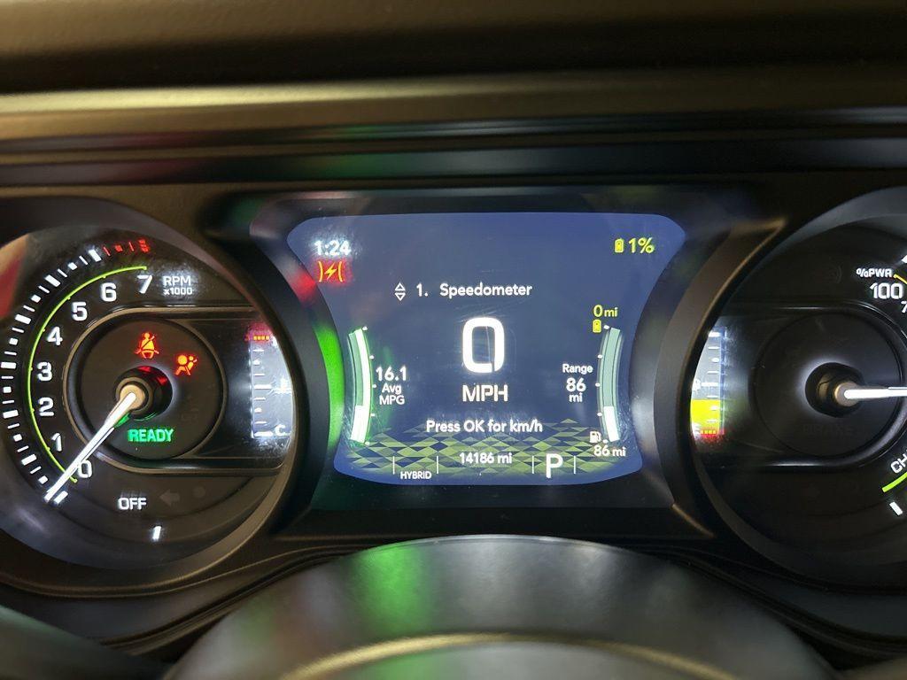 used 2025 Jeep Wrangler 4xe car, priced at $32,000