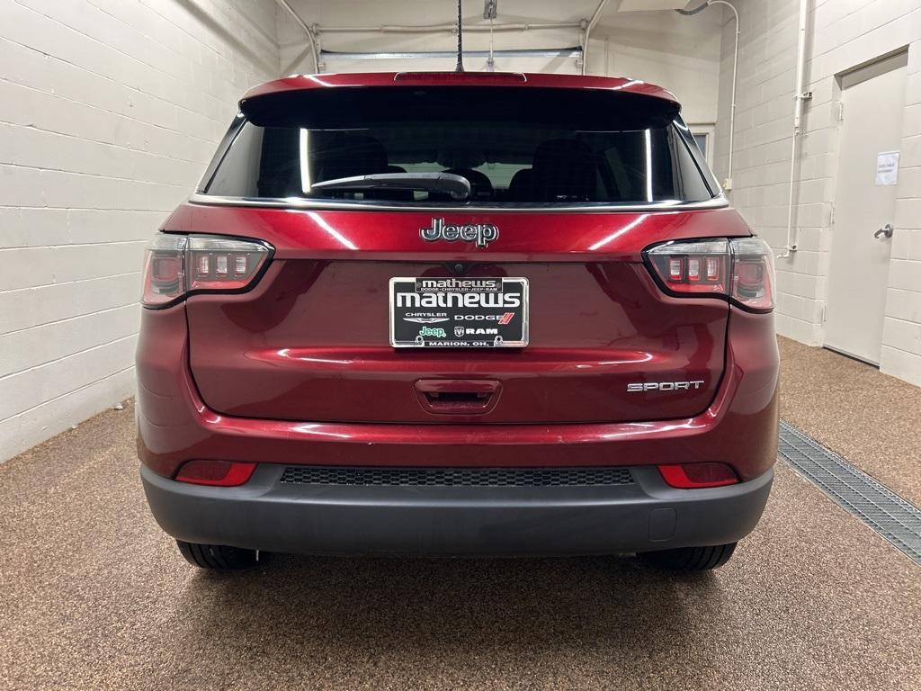 used 2021 Jeep Compass car, priced at $16,000