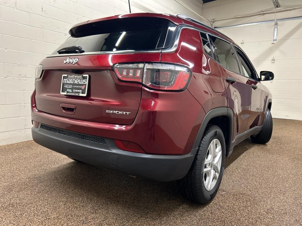 used 2021 Jeep Compass car, priced at $16,000