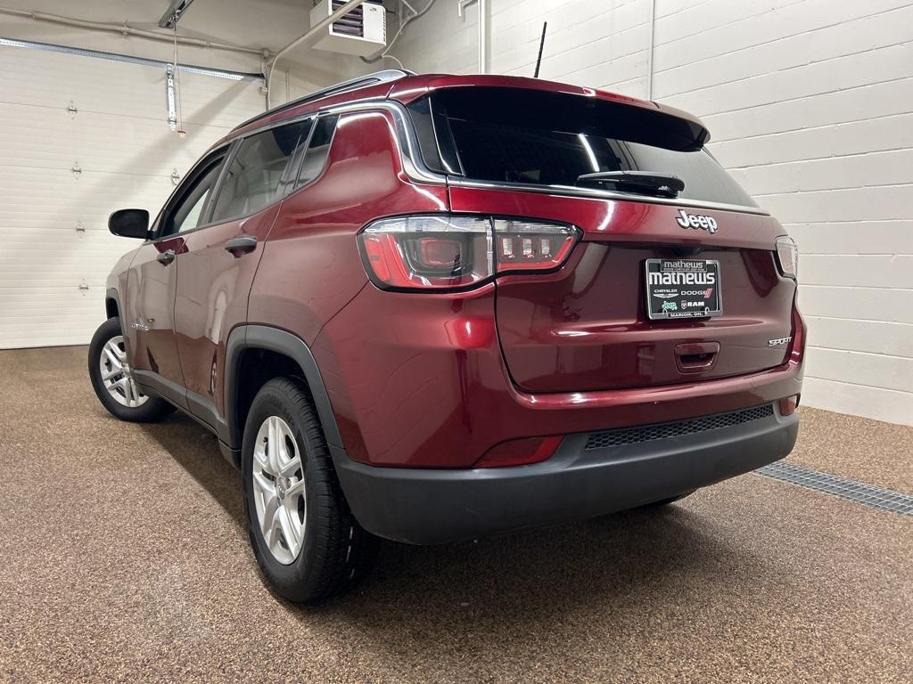 used 2021 Jeep Compass car, priced at $16,000