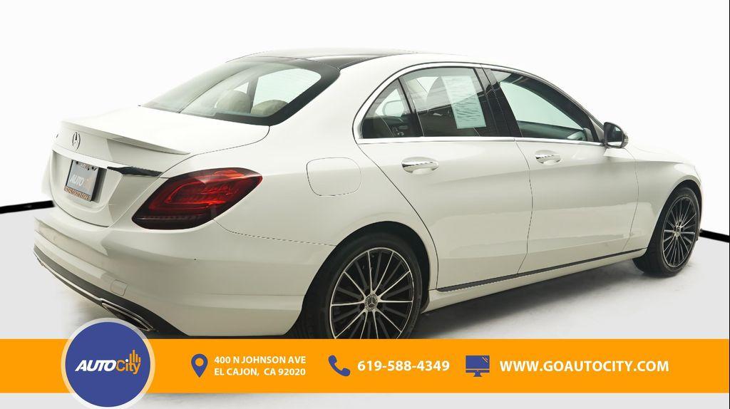 used 2019 Mercedes-Benz C-Class car, priced at $21,500