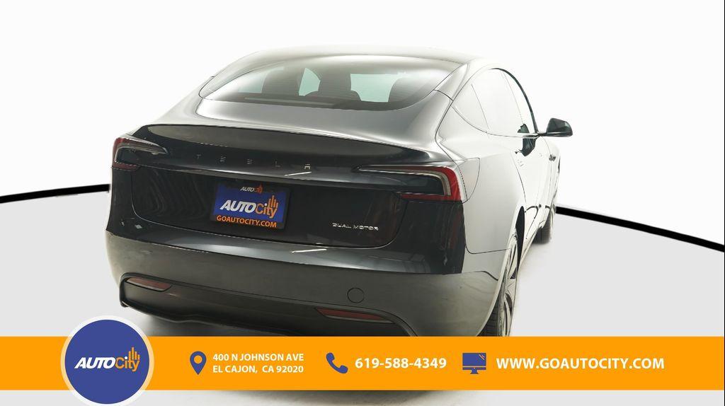 used 2024 Tesla Model 3 car, priced at $35,900