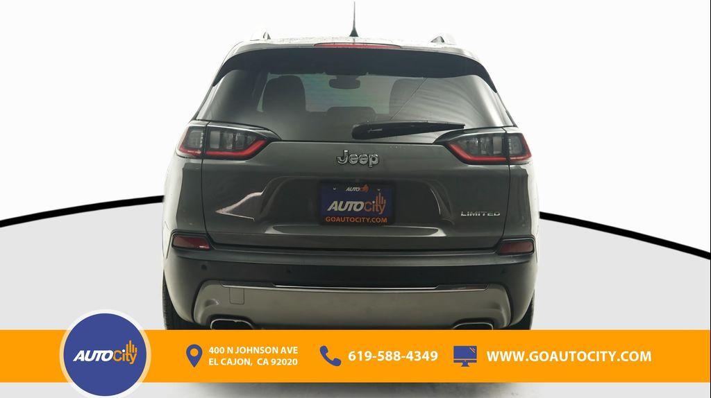 used 2021 Jeep Cherokee car, priced at $22,900
