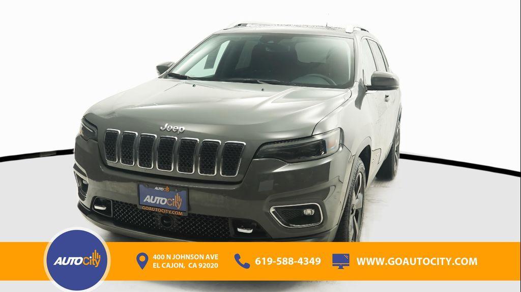 used 2021 Jeep Cherokee car, priced at $22,900