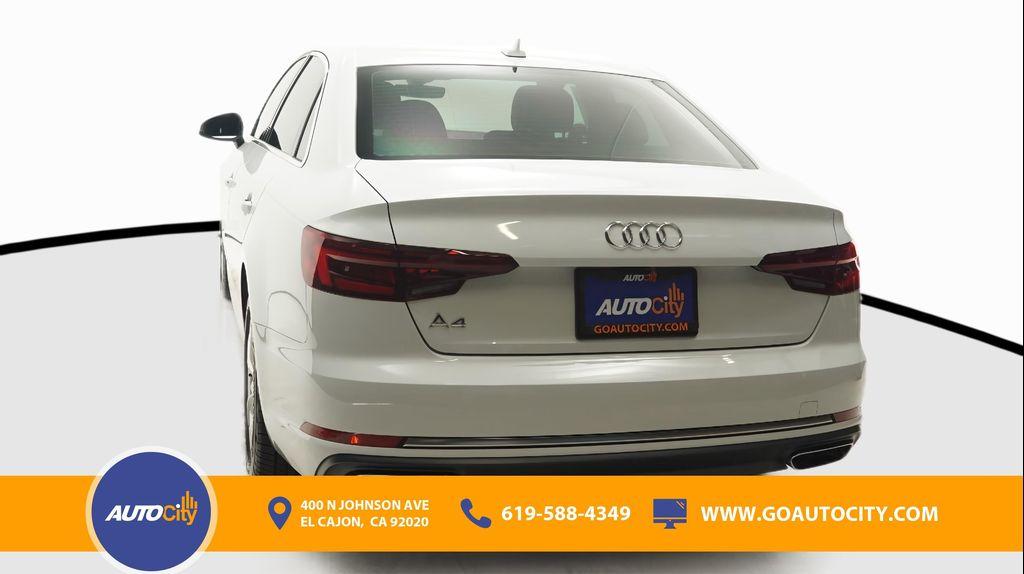 used 2019 Audi A4 car, priced at $18,900