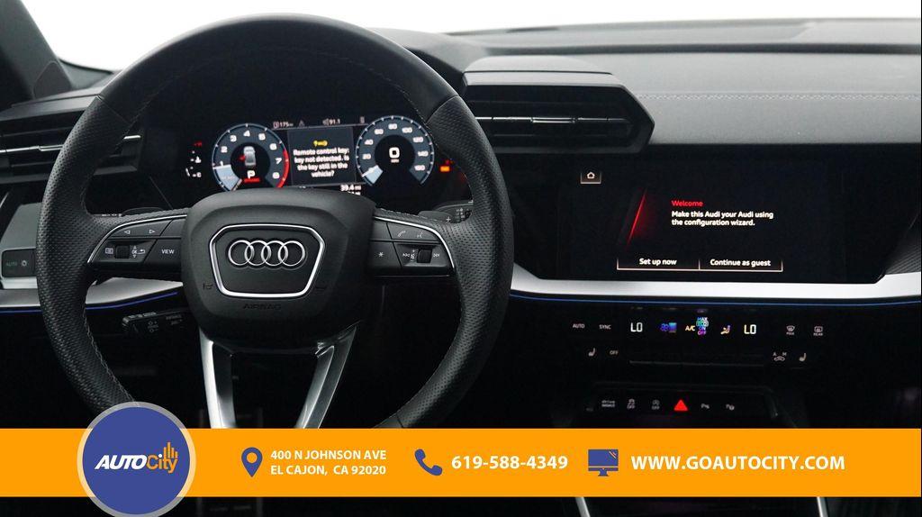 used 2023 Audi S3 car, priced at $38,900
