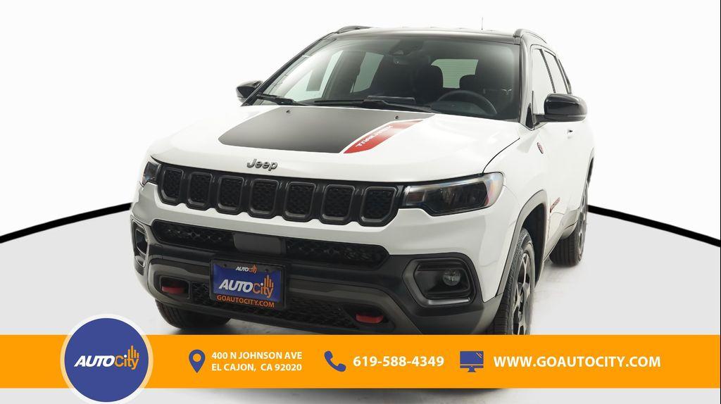 used 2023 Jeep Compass car, priced at $23,500
