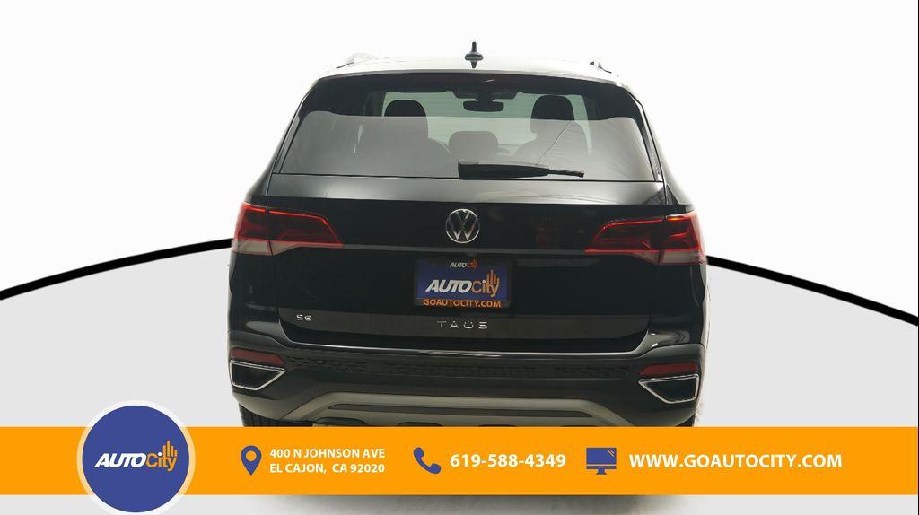 used 2023 Volkswagen Taos car, priced at $16,500
