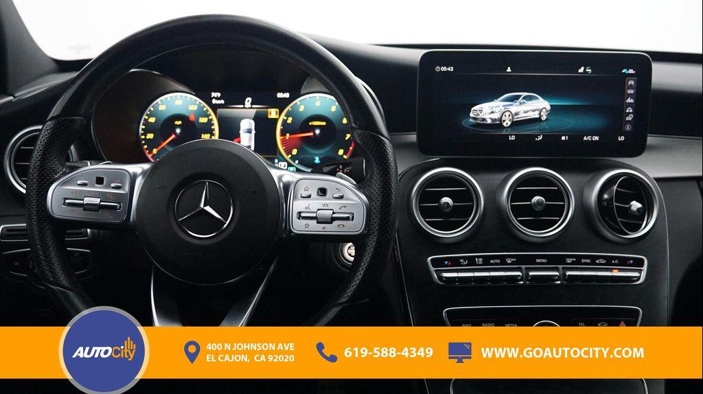 used 2021 Mercedes-Benz C-Class car, priced at $25,900