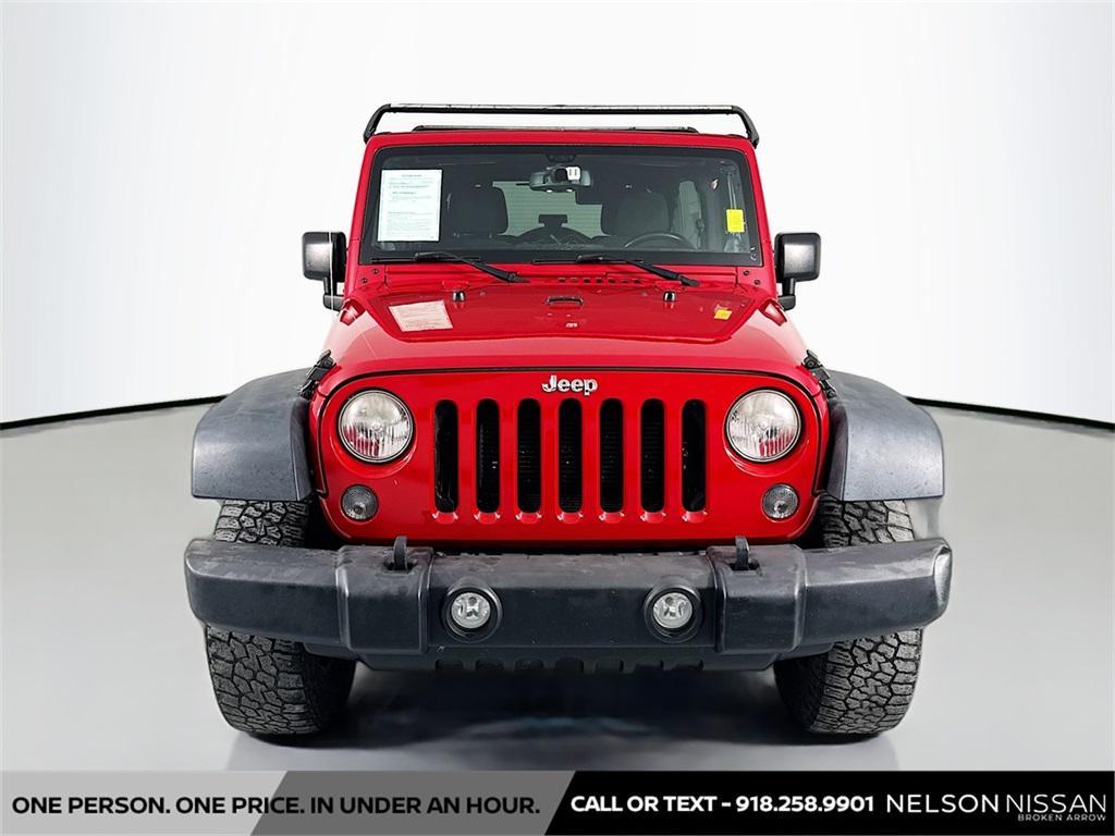 used 2014 Jeep Wrangler Unlimited car, priced at $15,713
