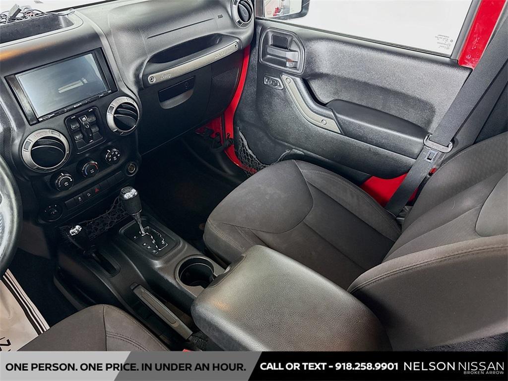 used 2014 Jeep Wrangler Unlimited car, priced at $15,713