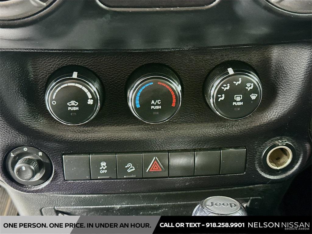 used 2014 Jeep Wrangler Unlimited car, priced at $15,713