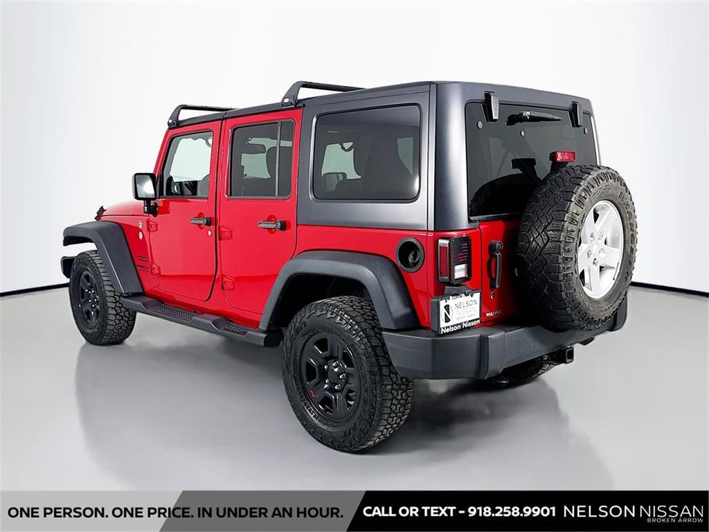 used 2014 Jeep Wrangler Unlimited car, priced at $15,713