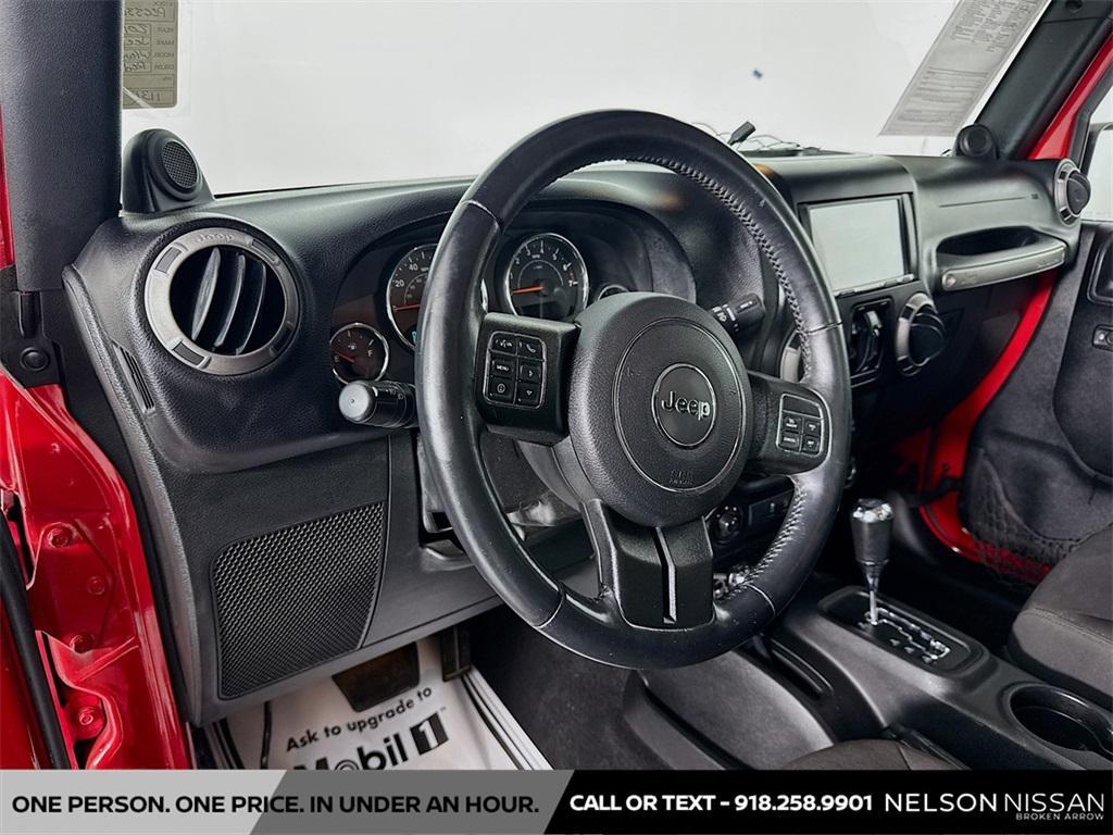 used 2014 Jeep Wrangler Unlimited car, priced at $15,713