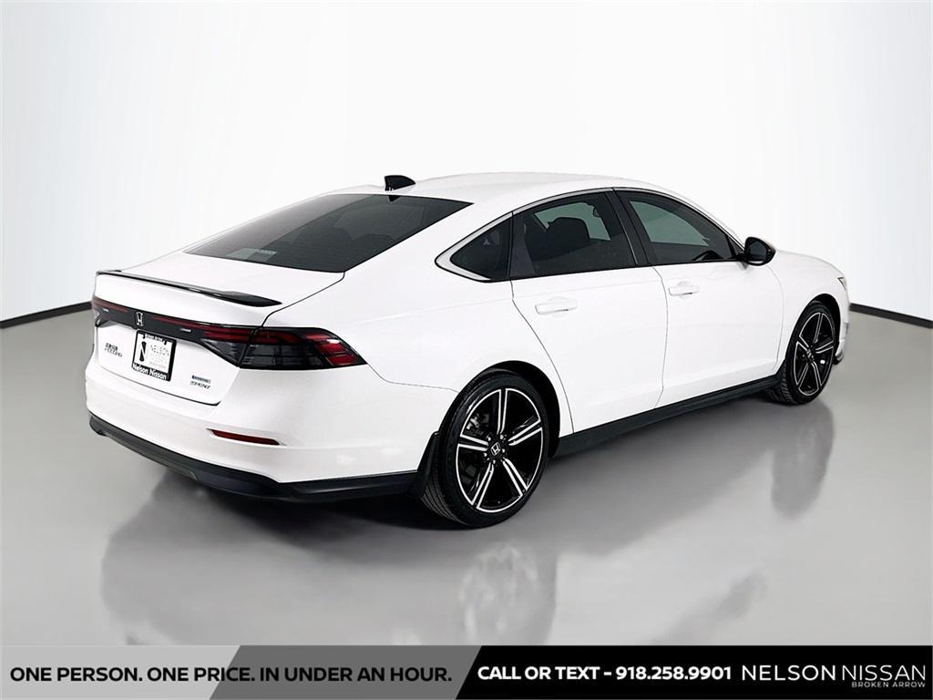 used 2023 Honda Accord Hybrid car, priced at $25,794