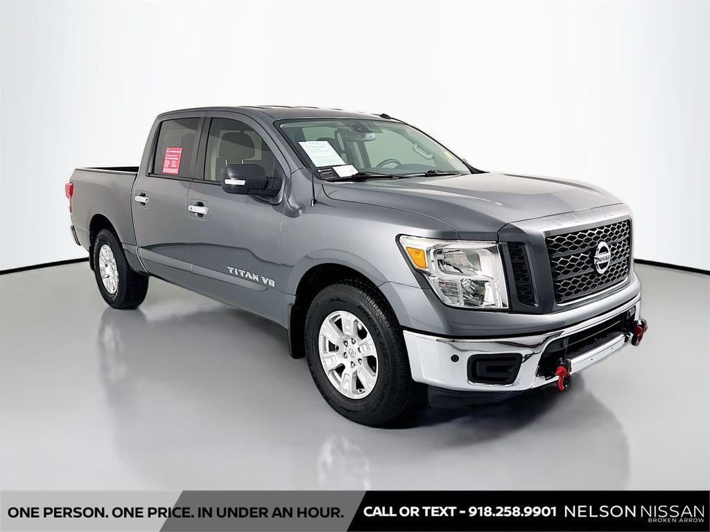 used 2019 Nissan Titan car, priced at $22,694