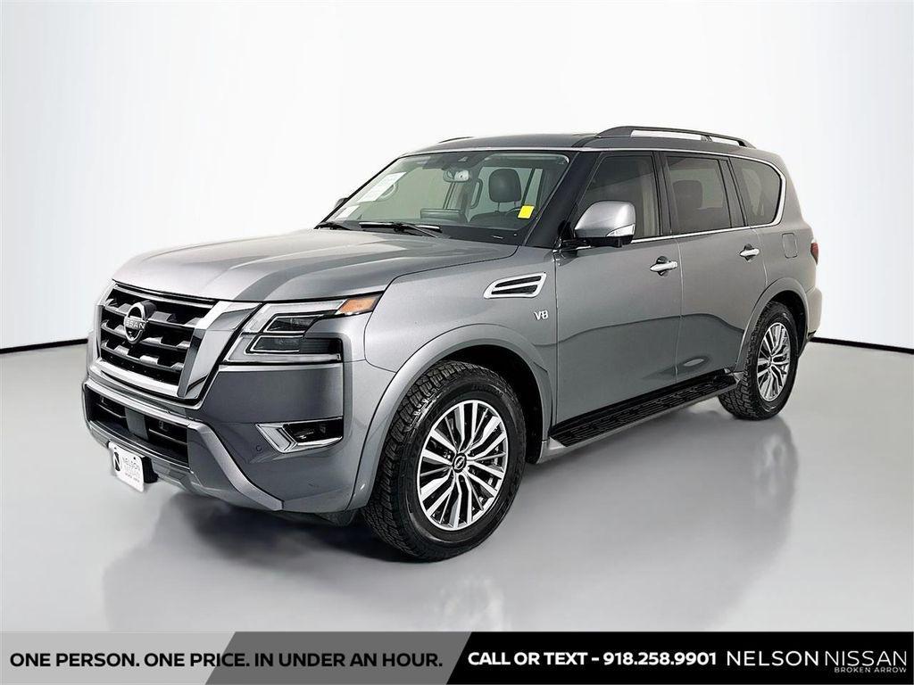 used 2021 Nissan Armada car, priced at $25,915
