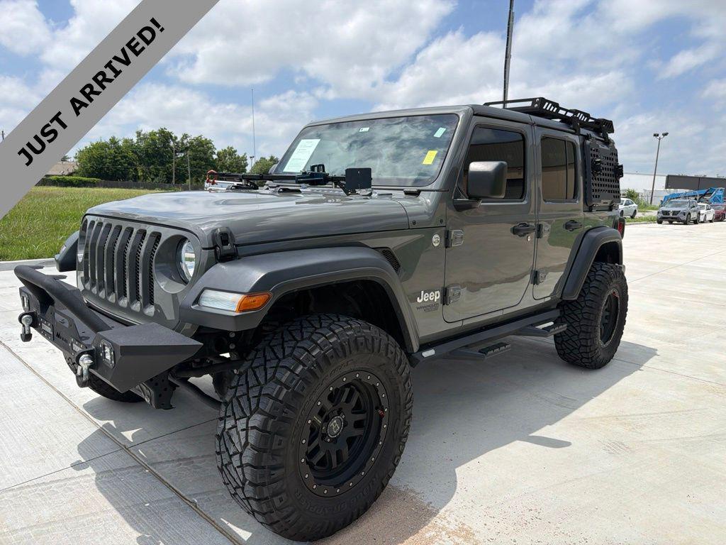used 2020 Jeep Wrangler Unlimited car, priced at $25,690