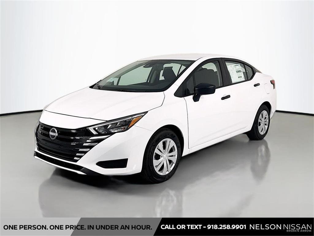 new 2025 Nissan Versa car, priced at $18,797