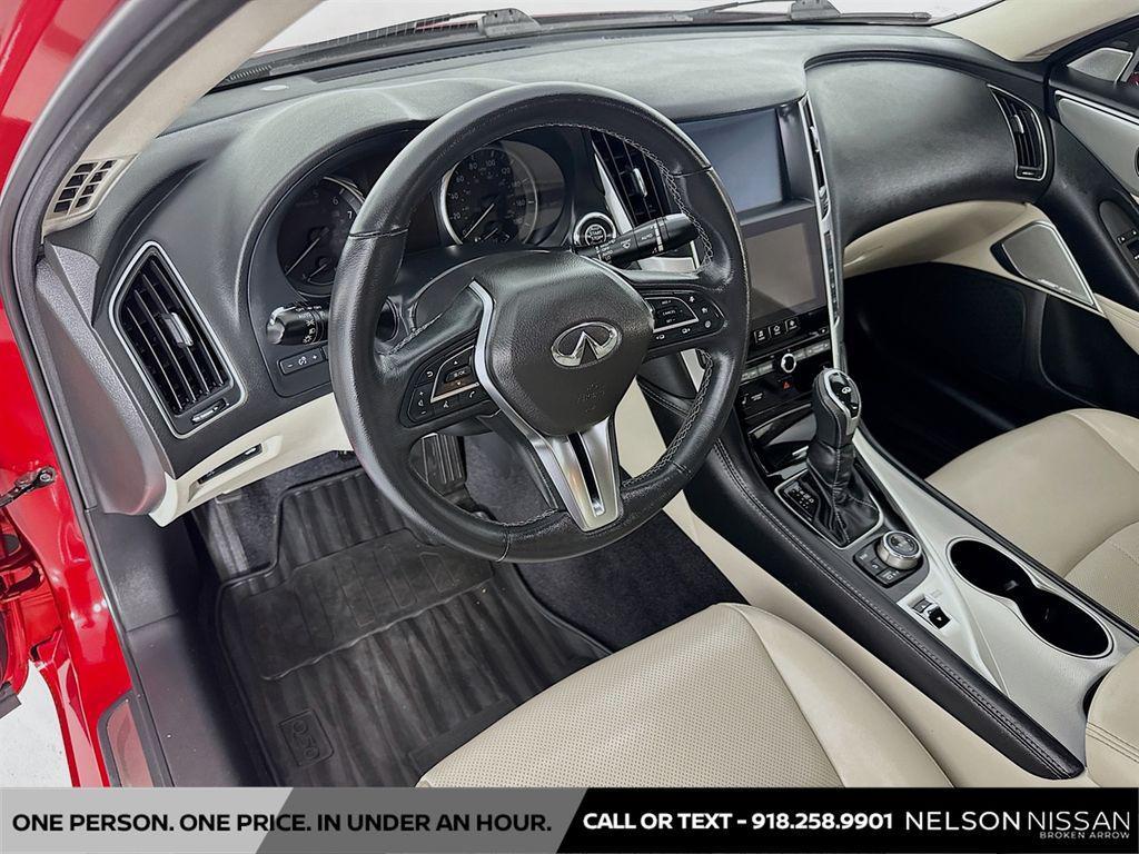 used 2022 INFINITI Q50 car, priced at $28,692