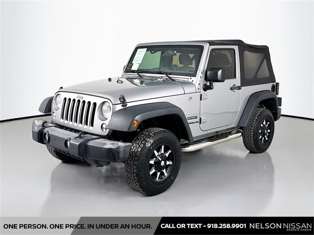 used 2017 Jeep Wrangler car, priced at $16,896