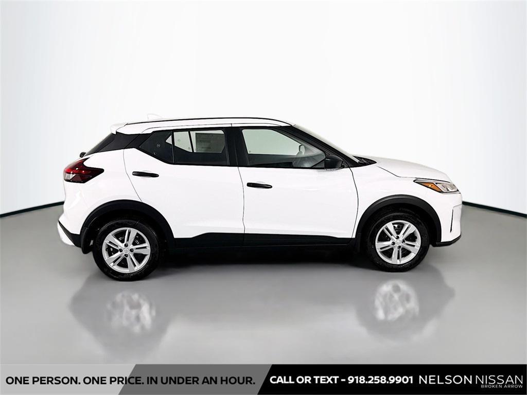 new 2025 Nissan Kicks car, priced at $21,497