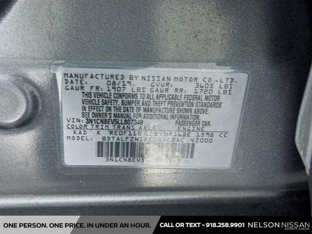 used 2020 Nissan Versa car, priced at $12,991