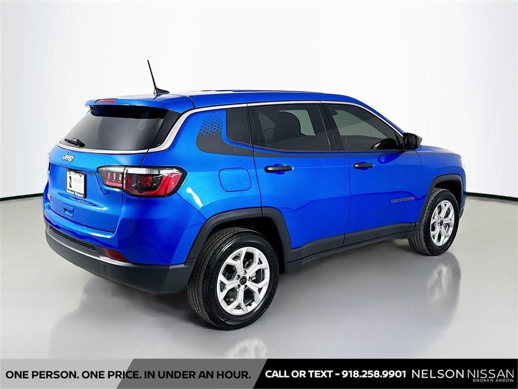 used 2025 Jeep Compass car, priced at $22,994