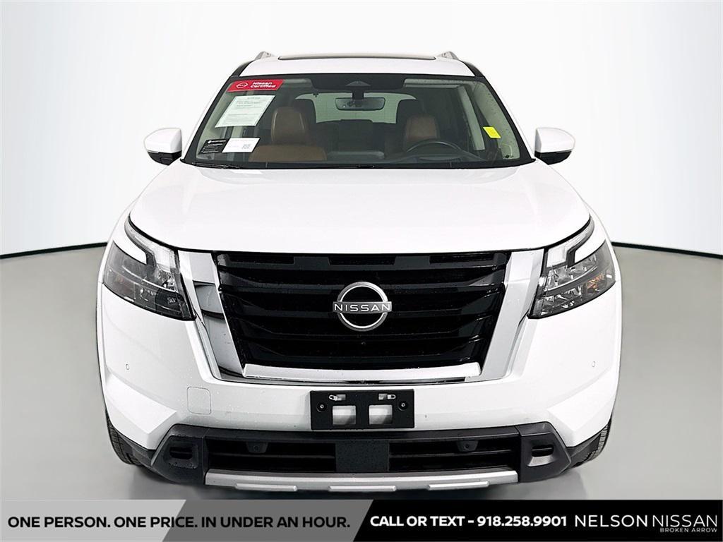 used 2025 Nissan Pathfinder car, priced at $43,995