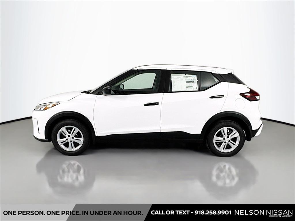 new 2025 Nissan Kicks car, priced at $21,434