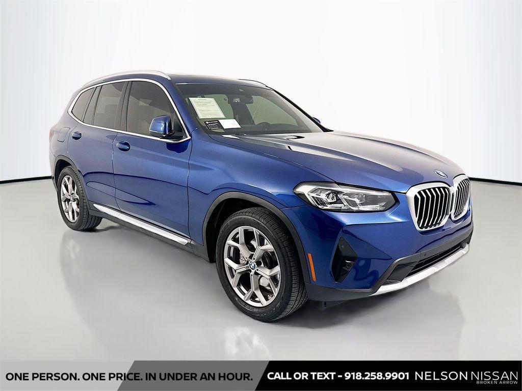 used 2022 BMW X3 car, priced at $29,407