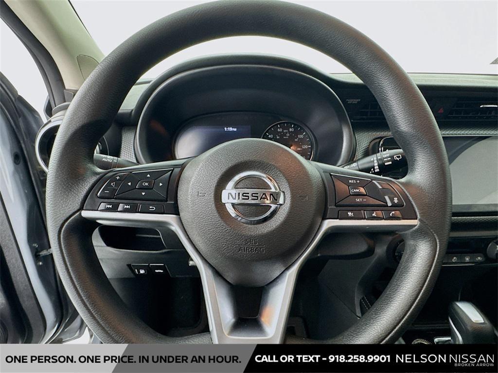 used 2021 Nissan Kicks car, priced at $15,494