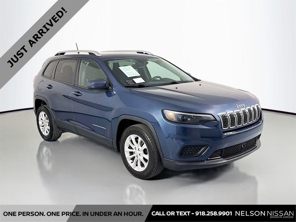used 2021 Jeep Cherokee car, priced at $13,950